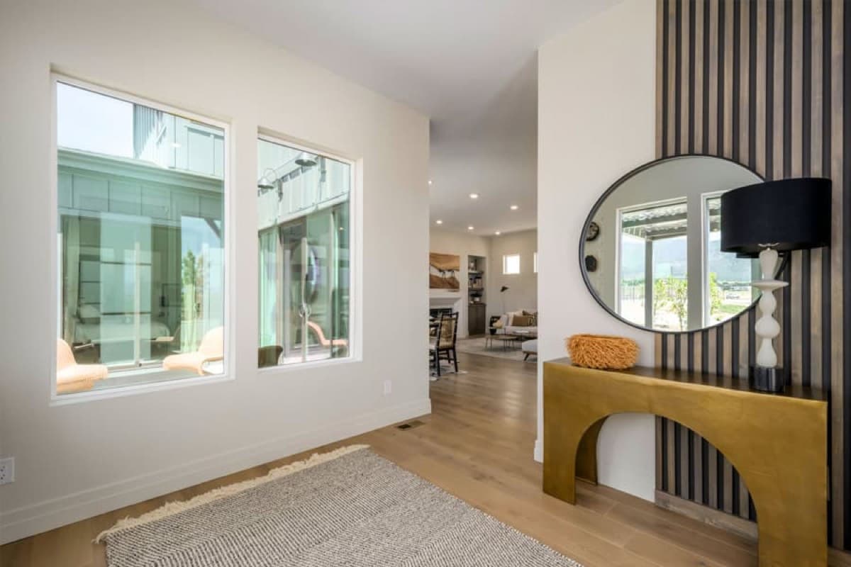 The St. Moritz — Model Home Foyer