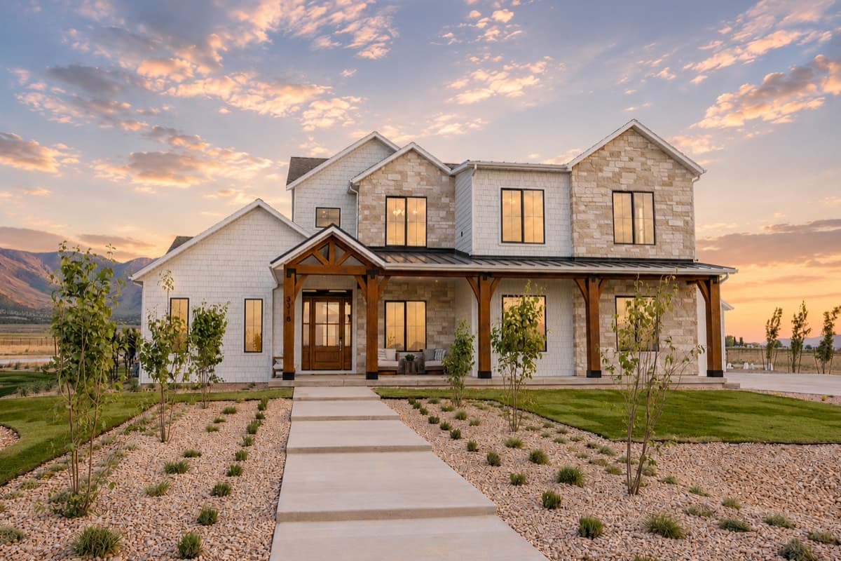 The Brin Valley Ranch — Farmhouse Exterior