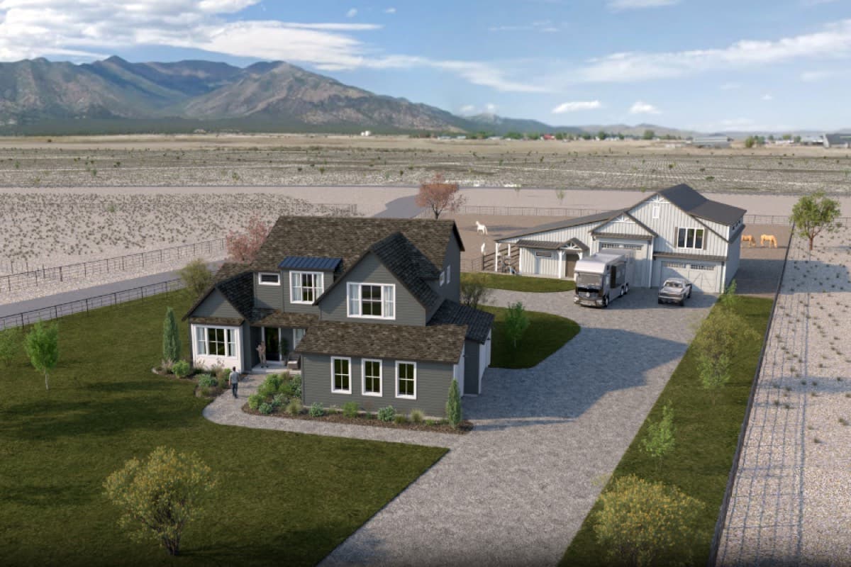The Sun Valley Ranch — Contemporary Exterior