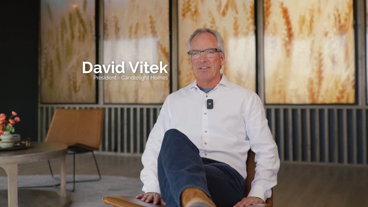 David Vitek, President — Candlelight Homes