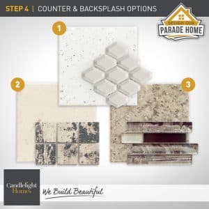 Help Design Our Utah Valley Parade Home 2017 | STEP 4: Countertops and Backsplash