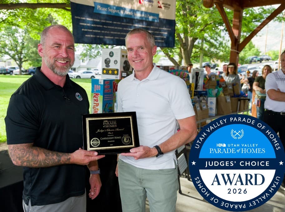 Candlelight Homes wins Parade of Homes Judges’ Award for the 3rd consecutive year